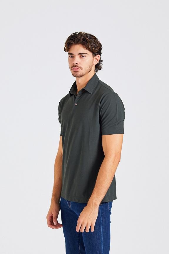 ZANONE Polo MC Green-2